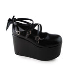 Lolita Bow Platform Shoes Multiple Colors - image 6