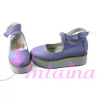 Punk Lolita High Platform Ankle-Strap Shoes - image 31