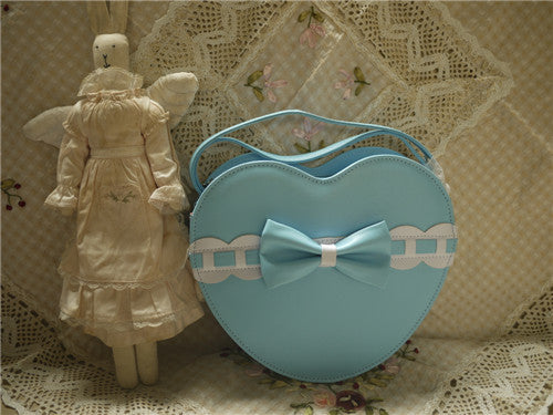 Cute Heart-Shaped Lolita Bag - image 3