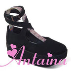Punk Lolita High Platform Ankle-Strap Shoes - image 57