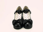 Sweet Lolita Heel Shoes Butterfly Bow Shoes - image 19