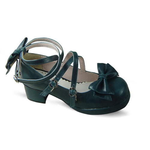 Lolita Bow Strap Shoes, Multicolors - image 18