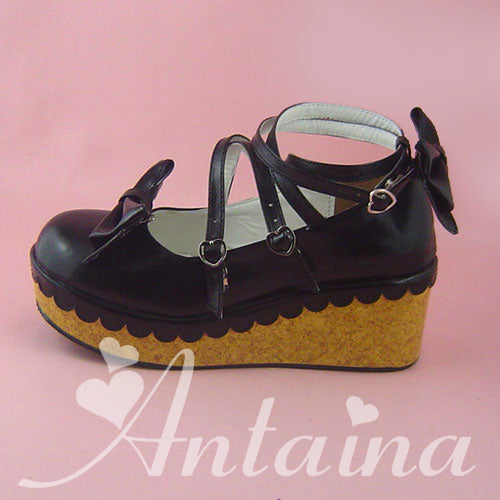 Lolita Bow Platform Shoes Multiple Colors - image 10