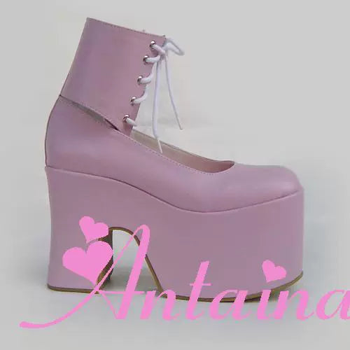 British Style High Platform Lolita Shoes - image 3