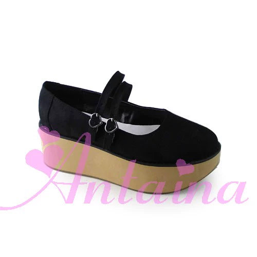 Punk Lolita High Platform Ankle-Strap Shoes - image 56