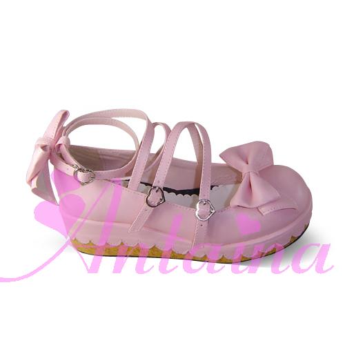 Lolita Bow Platform Shoes Multiple Colors - image 24