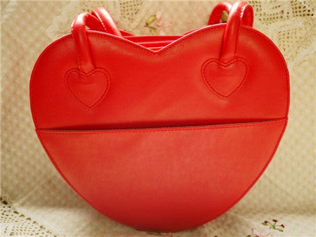 Satin Bridge - Heart-shape Lolita Bag - image 17