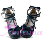 Lolita Bow Strap Shoes, Multicolors - image 52