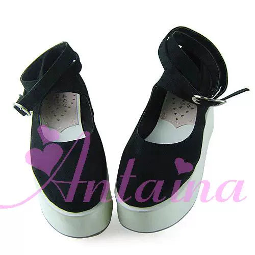 Punk Lolita High Platform Ankle-Strap Shoes - image 51