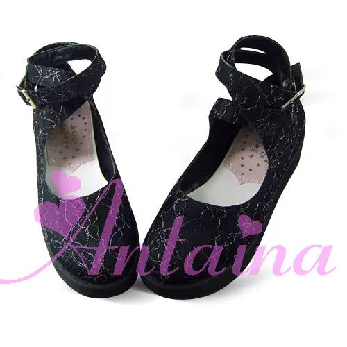 Punk Lolita High Platform Ankle-Strap Shoes - image 54