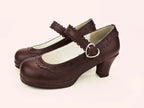 Sweet Lolita Heel Shoes Butterfly Bow Shoes - image 10