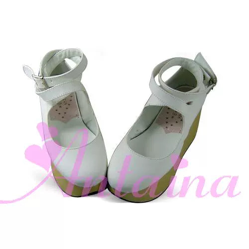 Punk Lolita High Platform Ankle-Strap Shoes - image 13