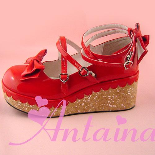 Lolita Bow Platform Shoes Multiple Colors - image 29