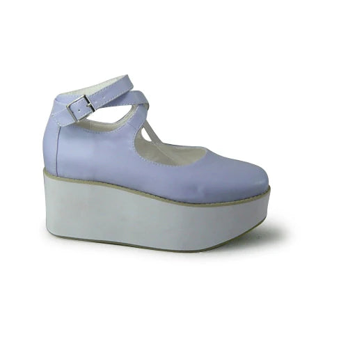 Punk Lolita High Platform Ankle-Strap Shoes - image 33
