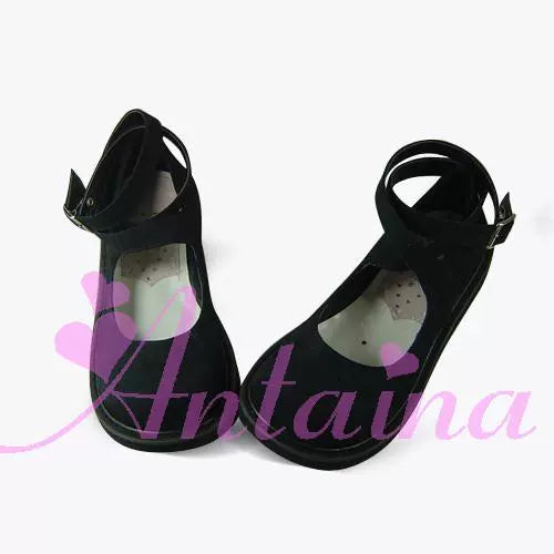 Punk Lolita High Platform Ankle-Strap Shoes - image 52