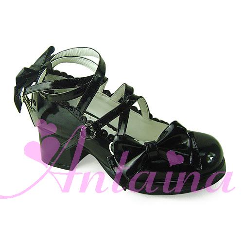 Lolita Bow Strap Shoes, Multicolors - image 48