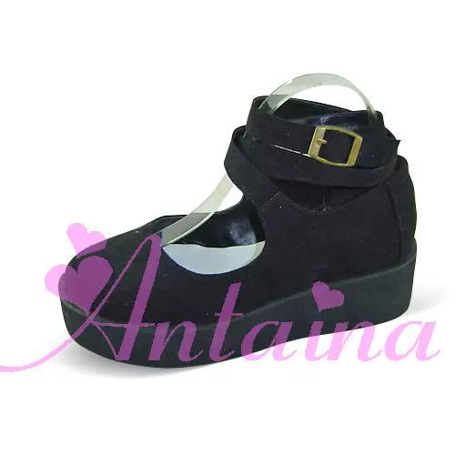 Punk Lolita High Platform Ankle-Strap Shoes - image 66