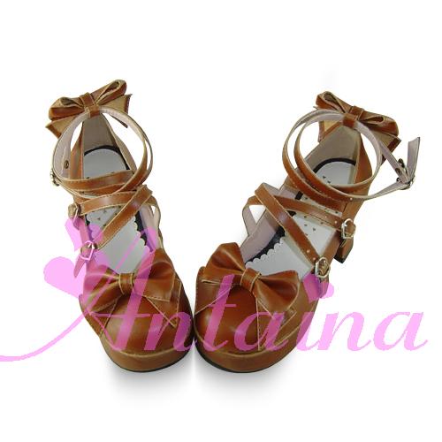Lolita Bow Strap Shoes, Multicolors - image 38