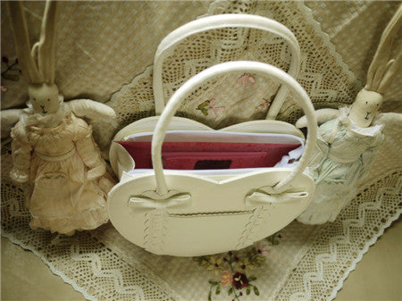Satin Bridge - Heart-shape Lolita Bag - image 9