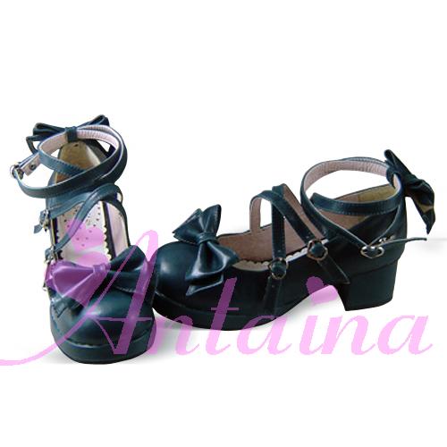 Lolita Bow Strap Shoes, Multicolors - image 51