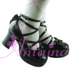 Lolita Bow Strap Shoes, Multicolors - image 39