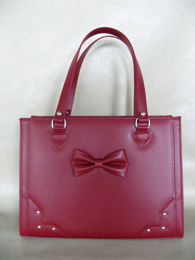 Solid Lolita Tote Bag With Large Capacity Customized Color - image 1