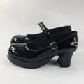 Antaina Punk Lolita Metal Cross Horseshoe Heels - image 2