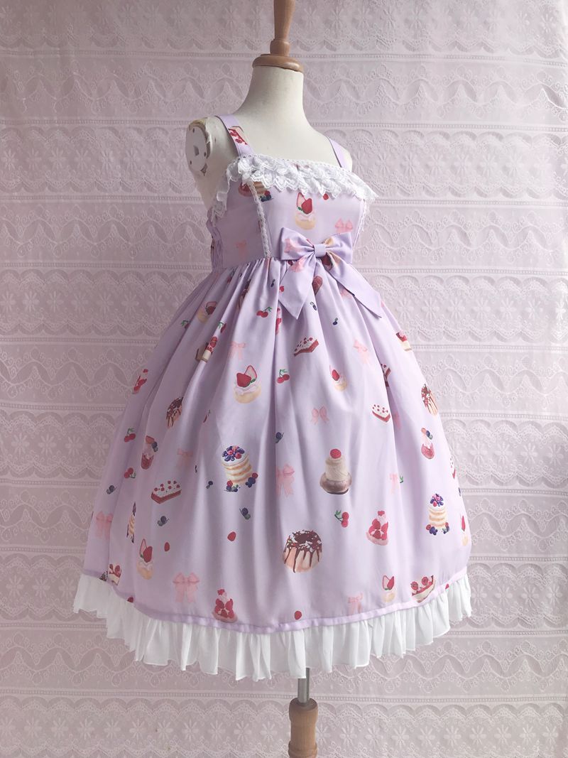 Sweetheart Berry - Kawaii Lolita JSK Dress - image 9
