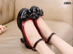 Shattered Star Steps - Sweet Lolita Cute Students Round Toe High Thick Heel - image 12