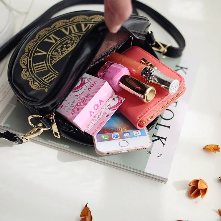 Alice Clock - Kawaii Lolita Shoulder Bag Round Lolita Crossbody Bag - image 14