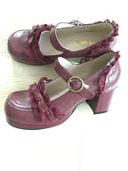 Bow Lace Customized Lolita Shoes - image 7
