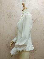 Yilia Lolita - Stand Collar Classic Lolita Blouse - image 7