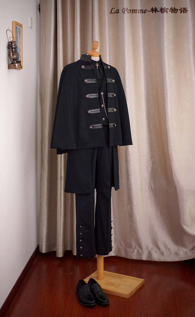 Rinngo Himoto - Quji Lolita Basic Trousers - image 3