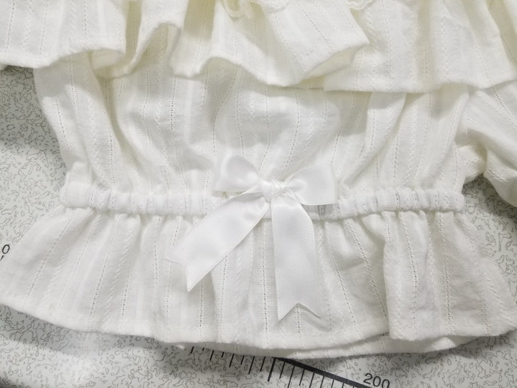 Cotton Lolita Bloomers, Tiered Ruffles - image 7