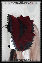 Rose Sanctuary - Gothic Lolita Bonnet - image 6