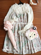 Kawaii Lolita Parasol Daily Lolita Two-folded Umbrella - image 17