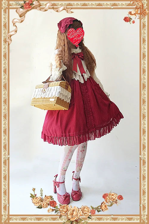 Sweet Lolita Accessories Bonnet KC Socks Beret - image 77