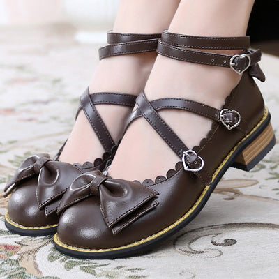 Sweet Lolita Low Heel Shoes Multicolors - image 7