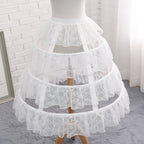 Adjustable Hollowed-out Cool Lolita Petticoat - image 3