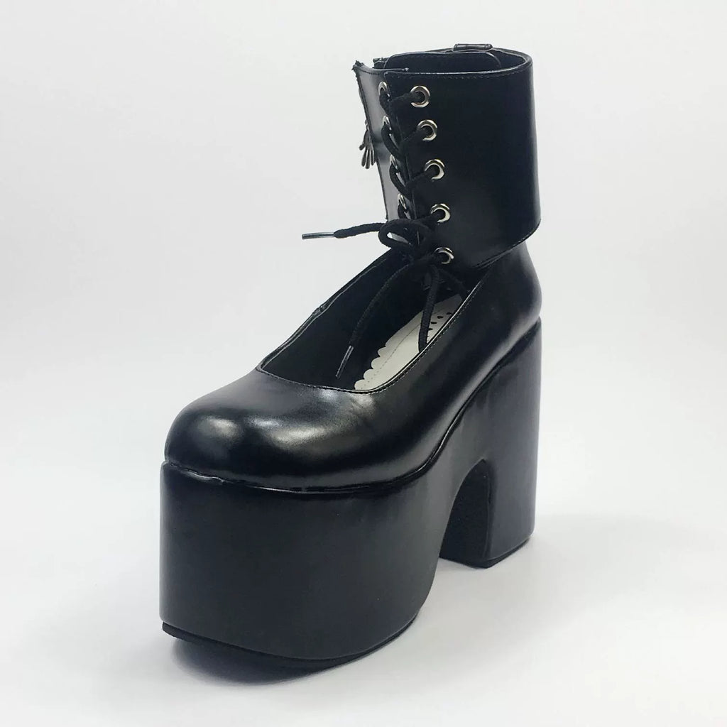 British Style High Platform Lolita Shoes - image 6