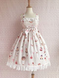 Sweetheart Berry - Kawaii Lolita JSK Dress - image 1