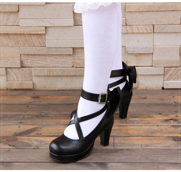 Elegant Princess Lolita Heels Shoes - image 14