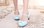 Bowknot Lolita High Heel Shoes - image 2