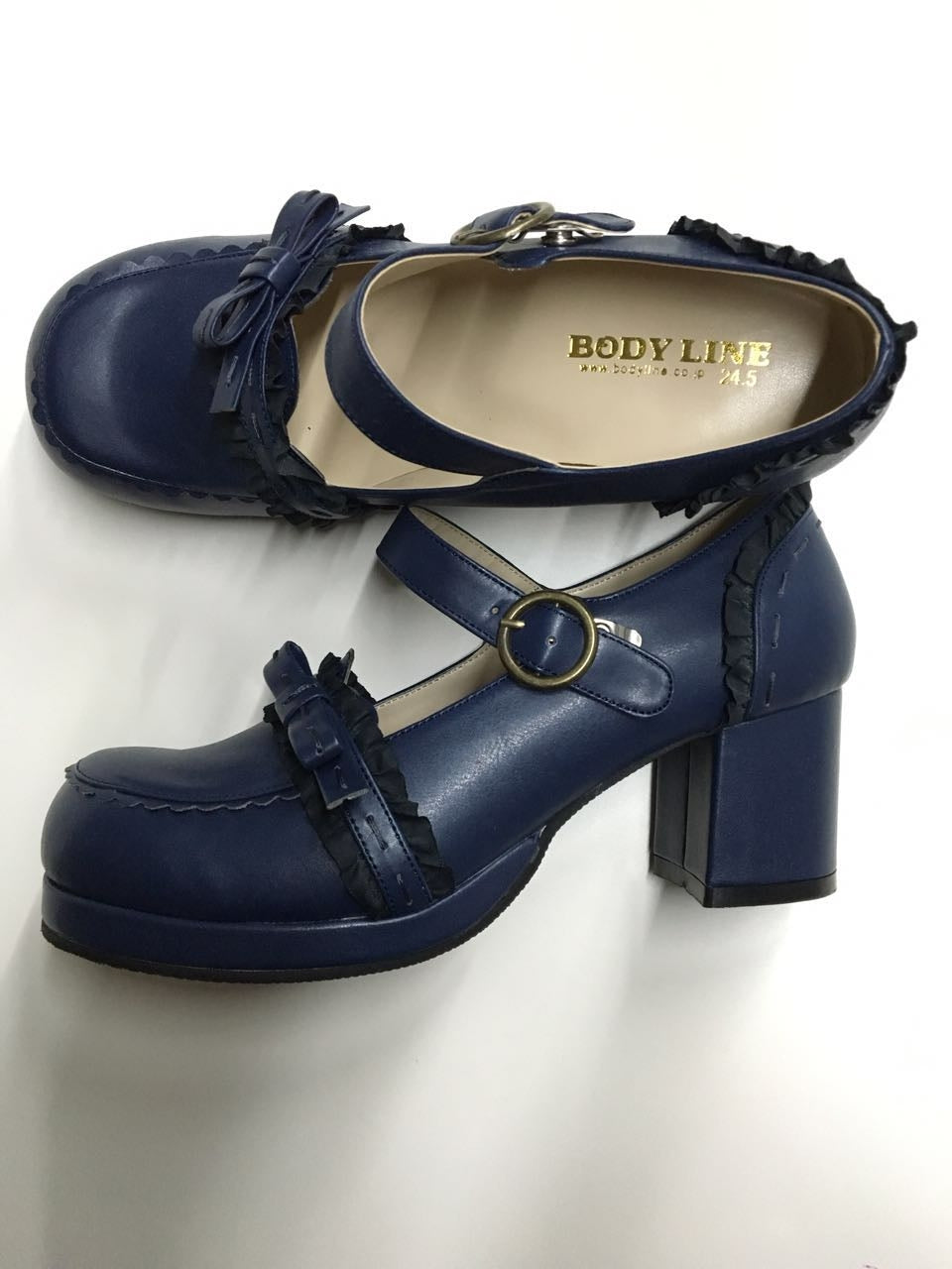 Bow Lace Customized Lolita Shoes - image 13