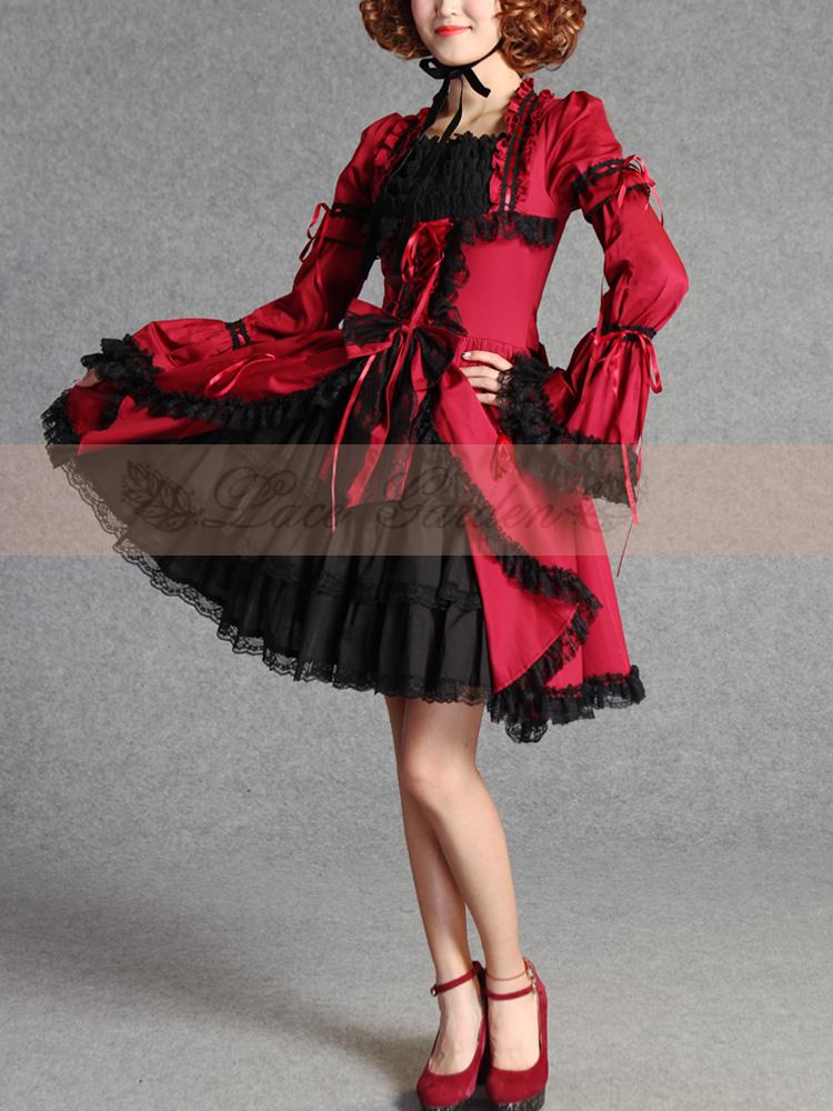 Miss Rella - Old School Lolita OP Dress, Front Opening - image 15
