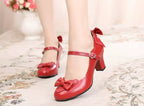 Kawaii Lolita Round Toe Shoes - image 2
