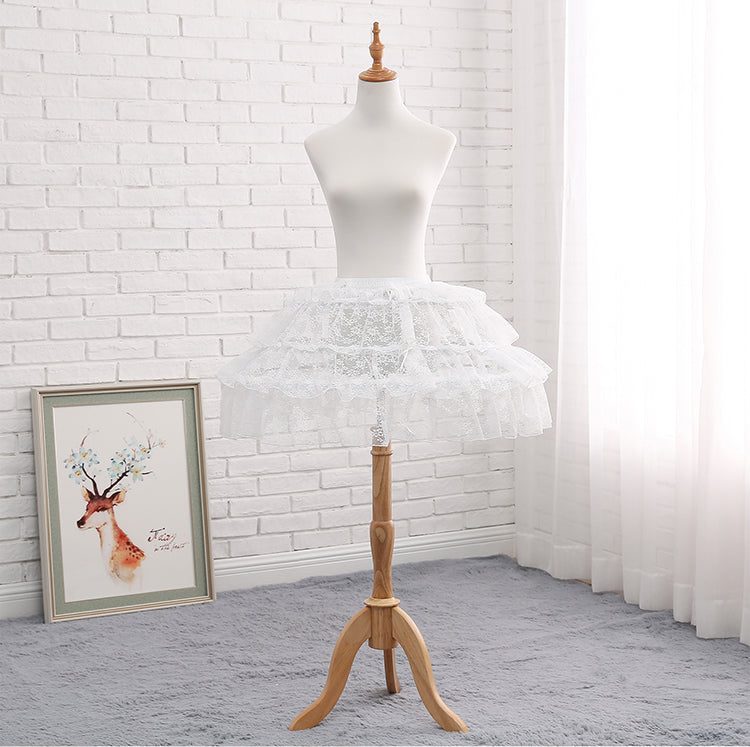 Adjustable Hollowed-out Cool Lolita Petticoat - image 6