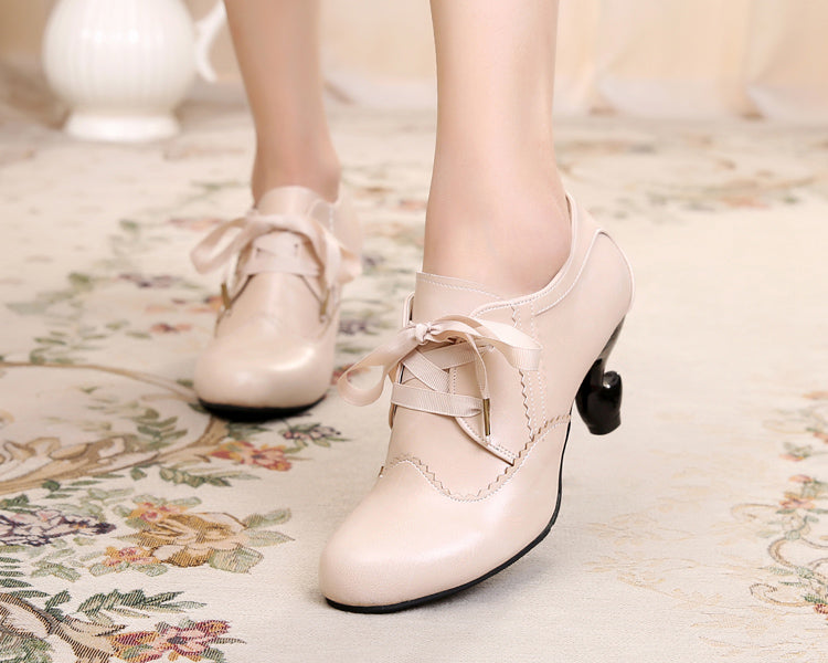Sunset Shade Ancient - Summer Sweet Lolita Retro Shoes - image 4