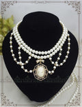 Manor Ball II - Retro Lolita Necklace Pearl Necklace - image 1