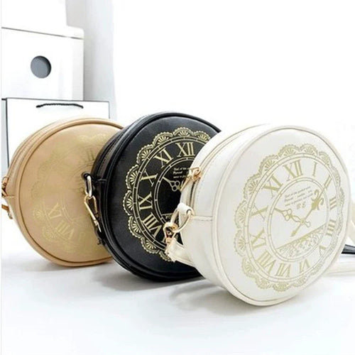 Alice Clock - Kawaii Lolita Shoulder Bag Round Lolita Crossbody Bag - image 2